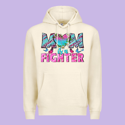 Western Mom Is A Fighter Premium Hoodie Designed By Bundleandbundleshop