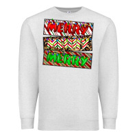 Oatmeal Heather merry merry merry Premium Sweatshirt - CowhideDigitalArt
