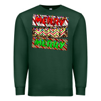 Sports Green merry merry merry Premium Sweatshirt - CowhideDigitalArt