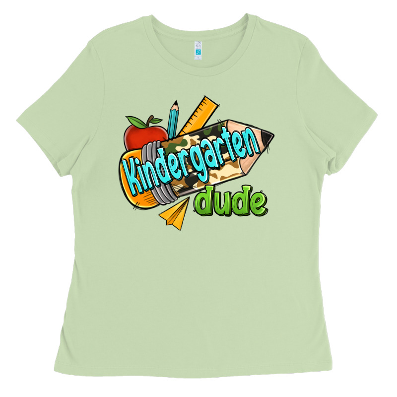 Kindergarten Grade Dude Ladies Tee by RanaPortraitStore | Teevron