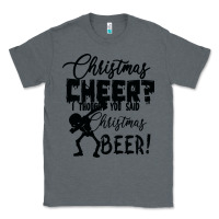 Charcoal Heather Christmas Cheer I Thought You Said Christmas Beer Classic Tee - Bettercallsaul