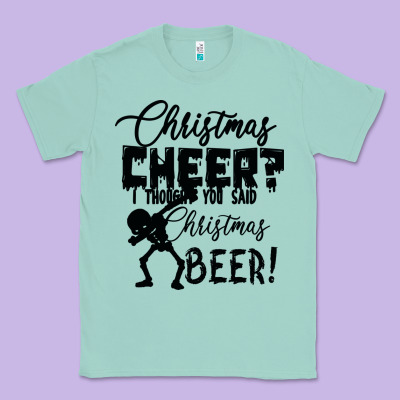 Christmas Cheer I Thought You Said Christmas Beer Classic Tee Designed By Bettercallsaul