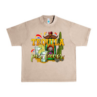 French Oak Tequila Por Favor Urban Heavy Tee - texasbilliewilder