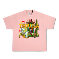 Salmon Tequila Por Favor Urban Heavy Tee - texasbilliewilder