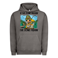 Pigment Tornado if i've gone missin' i've gone fishin' Urban Hoodie - BarkalooDesign