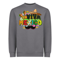 Storm Viva Mexico Heavyweight Sweatshirt - FaDigitalArtStudio