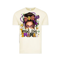Vintage Arctic mardi gras mama messy bun Vintage Tee - texasbilliewilder