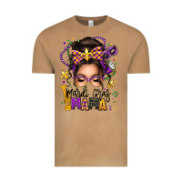 Vintage Camel mardi gras mama messy bun Vintage Tee - texasbilliewilder