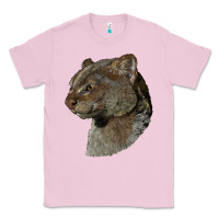 Bubblegum Pink Jaguarundi Head Classic Tee - LillyAllenDesigns