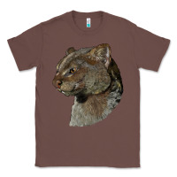 Chestnut Jaguarundi Head Classic Tee - LillyAllenDesigns