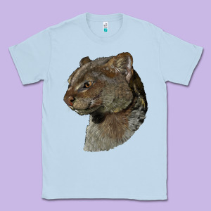 Jaguarundi Head Classic Tee Designed By Lillyallendesigns
