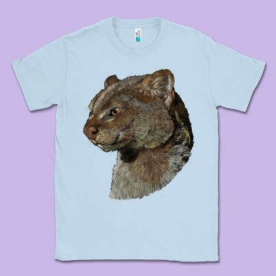 Jaguarundi Head Classic Tee Designed By Lillyallendesigns