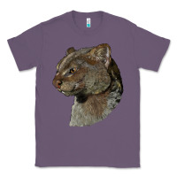 Lavender Jaguarundi Head Classic Tee - LillyAllenDesigns
