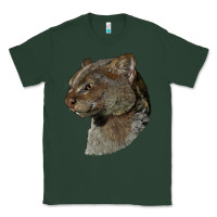 Sports Green Jaguarundi Head Classic Tee - LillyAllenDesigns