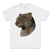 White Jaguarundi Head Classic Tee - LillyAllenDesigns