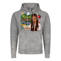 Cloud Rock black teacher magic with afro Vintage Hoodie - NancyCooperArtShop