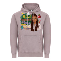 Vintage Zinc black teacher magic with afro Vintage Hoodie - NancyCooperArtShop