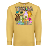 Antique Gold Tequila Sunshine Premium Sweatshirt - CowhideDigitalArt