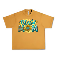 Peanut Butter Blessed Mom with Sunflowers Urban Heavy Tee - texasbilliewilder