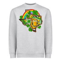 Texas St. Patrick's Day Heavyweight Sweatshirt | Teevron