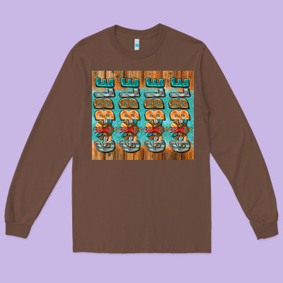Gobble Gobble Gobble Long Sleeve Tee Designed By Jasminsmagicworld