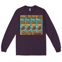 Plum gobble gobble gobble Long Sleeve Tee - Jasminsmagicworld