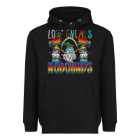 Black love gnomes nobounds Heavyweight Hoodie - SublimationCraftShop