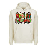 Oatmeal Heather merry christmas Premium Hoodie - FaDigitalArtStudio