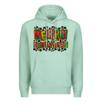 Seafoam merry christmas Premium Hoodie - FaDigitalArtStudio