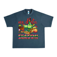 Midnight Navy No Dieta Season Urban Heavy Tee - texasbilliewilder