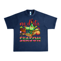 Navy No Dieta Season Urban Heavy Tee - texasbilliewilder