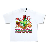 White No Dieta Season Urban Heavy Tee - texasbilliewilder