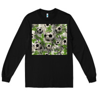 Black Soccer tumbler Long Sleeve Tee - HowdyJamesFarm