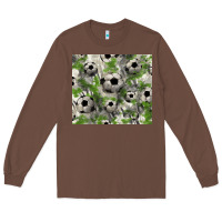Chestnut Soccer tumbler Long Sleeve Tee - HowdyJamesFarm