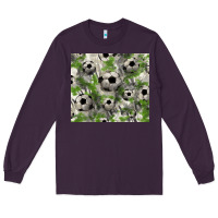 Plum Soccer tumbler Long Sleeve Tee - HowdyJamesFarm