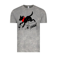 Cloud Rock negro matapacos riot dog Vintage Tee - baoMotion