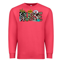 Cardinal nurse leopard and cowhide Premium Sweatshirt - CowhideDigitalArt
