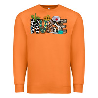 Carrot nurse leopard and cowhide Premium Sweatshirt - CowhideDigitalArt