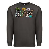 Smoke nurse leopard and cowhide Premium Sweatshirt - CowhideDigitalArt