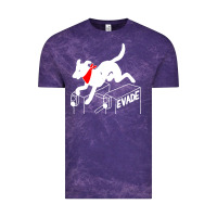 Cloud Purple negro matapacos riot dog Vintage Tee - baoMotion