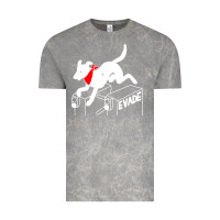 Cloud Rock negro matapacos riot dog Vintage Tee - baoMotion