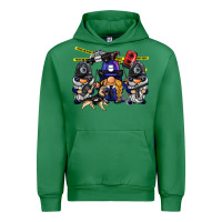 Emerald police gnome Urban Hoodie - BarkalooDesign