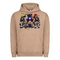 Pigment Burro police gnome Urban Hoodie - BarkalooDesign