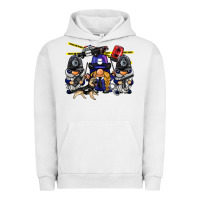 Pigment Lunar Rock police gnome Urban Hoodie - BarkalooDesign