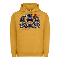 Pigment Peanut Butter police gnome Urban Hoodie - BarkalooDesign