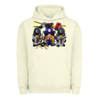 Pigment Pistachio police gnome Urban Hoodie - BarkalooDesign