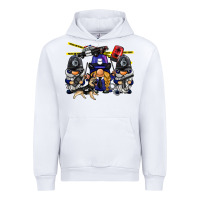 White police gnome Urban Hoodie - BarkalooDesign