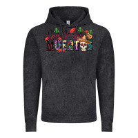Vintage Black Dia De Los Muertos Vintage Hoodie - texasbilliewilder