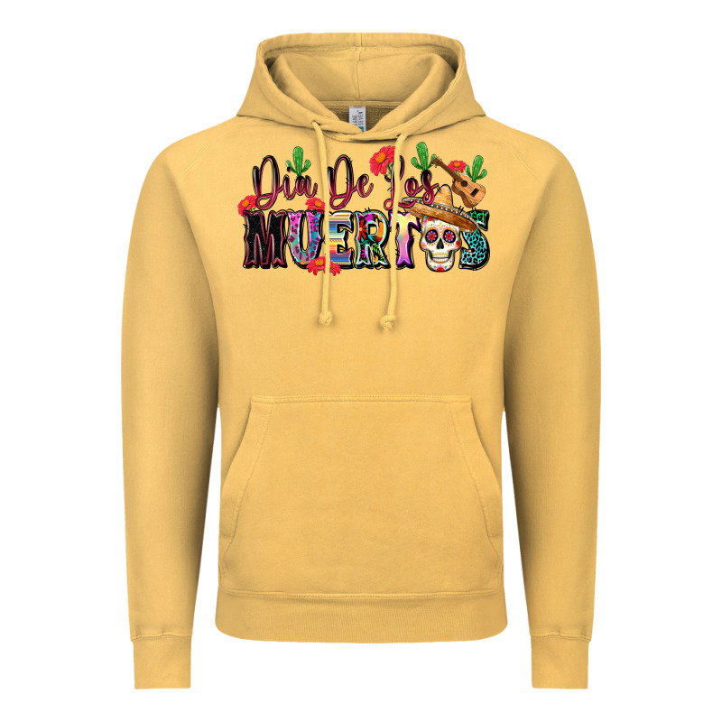 Dia De Los Muertos Vintage Hoodie by texasbilliewilder | Teevron