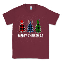 Burgundy Merry Christmas Classic Tee - Bettercallsaul